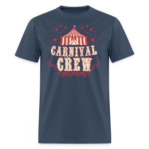 Carnival Crew Circus Tent Classic T-Shirt -  blue dusk