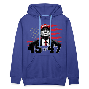 45 47 Trump Men’s Premium Hoodie - royal blue