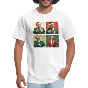 Trump Christmas Unisex Classic T-Shirt - white