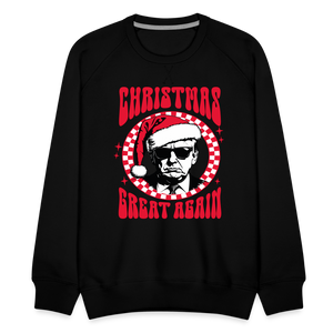 Christmas Great Again Men’s Premium Sweatshirt - black