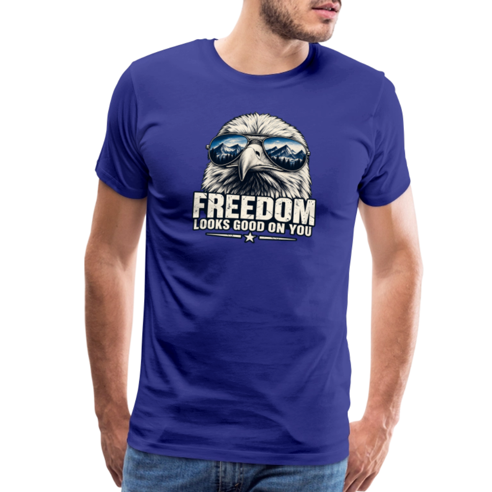 Freedom Looks Good on You Premium T-Shirt - royal blue