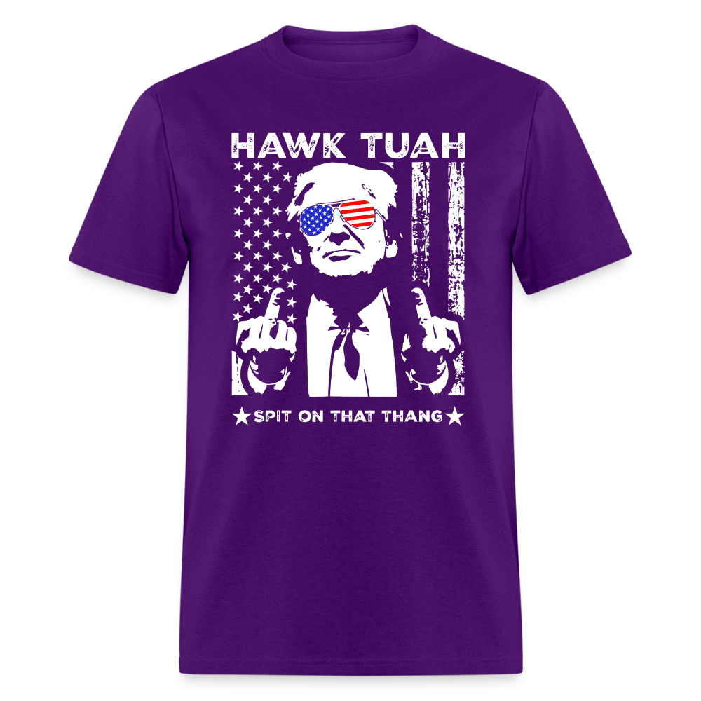 Hawk Tuah - Spit on That Thang Classic T-Shirt - purple