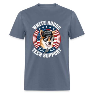 DOGE - 	 White House Tech Support Unisex Classic T-Shirt - denim