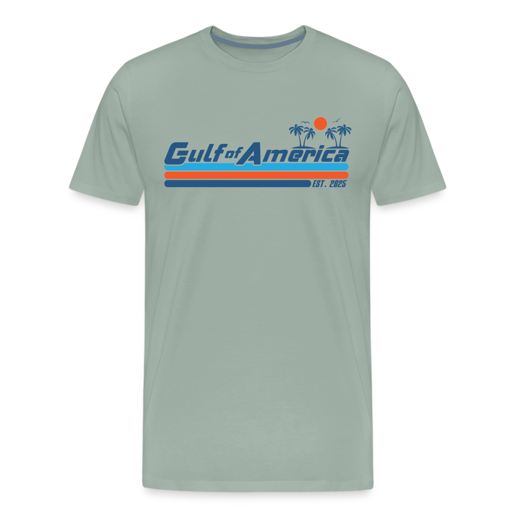 Gulf of America Men's Premium T-Shirt - steel green