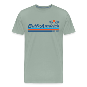 Gulf of America Men's Premium T-Shirt - steel green