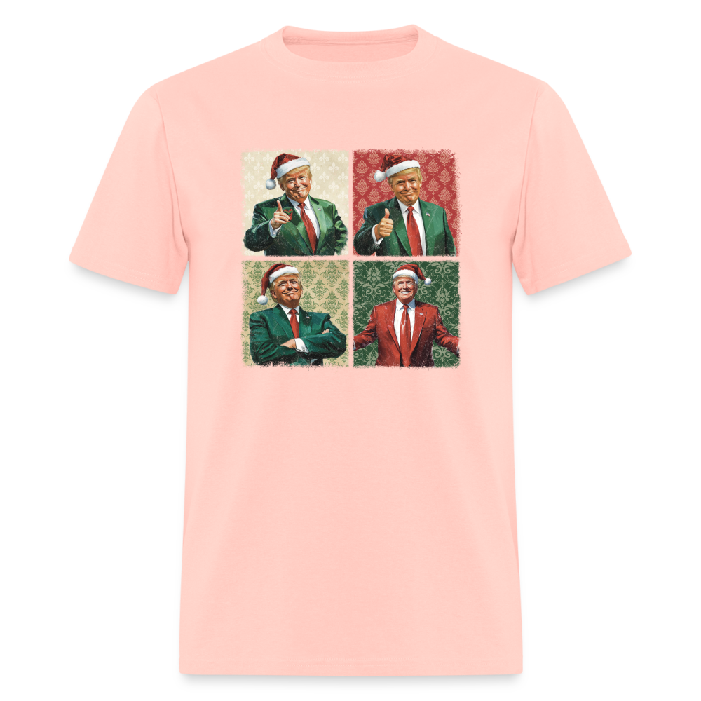 Trump Christmas Unisex Classic T-Shirt - blush pink 