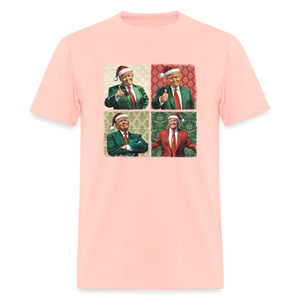 Trump Christmas Unisex Classic T-Shirt - blush pink 