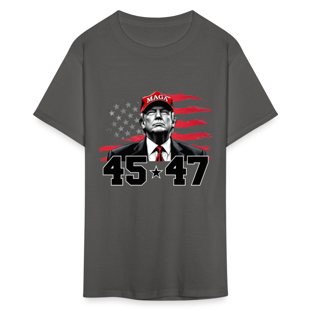 45 47 Trump Men's Classic T-Shirt - charcoal