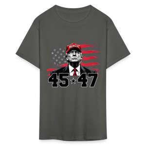 45 47 Trump Men's Classic T-Shirt - charcoal