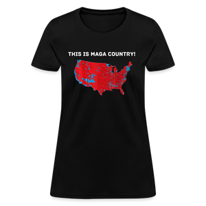 This Is MAGA Country Women's T-Shirt - black