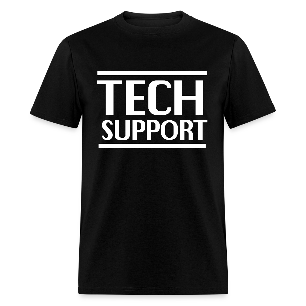 Tech Support Elon Musk Parody Unisex Classic T-Shirt - black