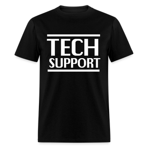 Tech Support Elon Musk Parody Unisex Classic T-Shirt - black