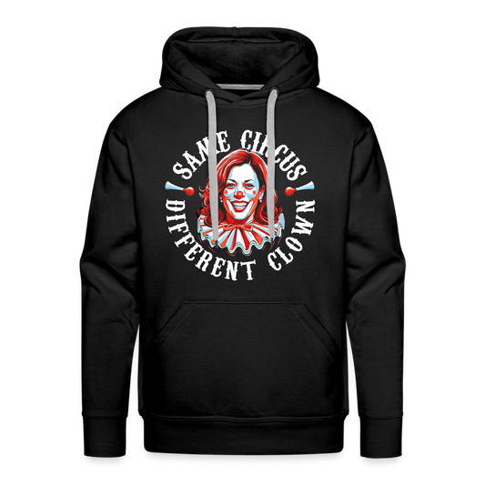 Same Circus Different Clown V2 Men’s Premium Hoodie - black