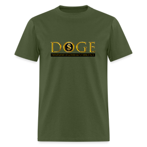 DOGE Department of Government Efficiency Classic T-Shirt - military green