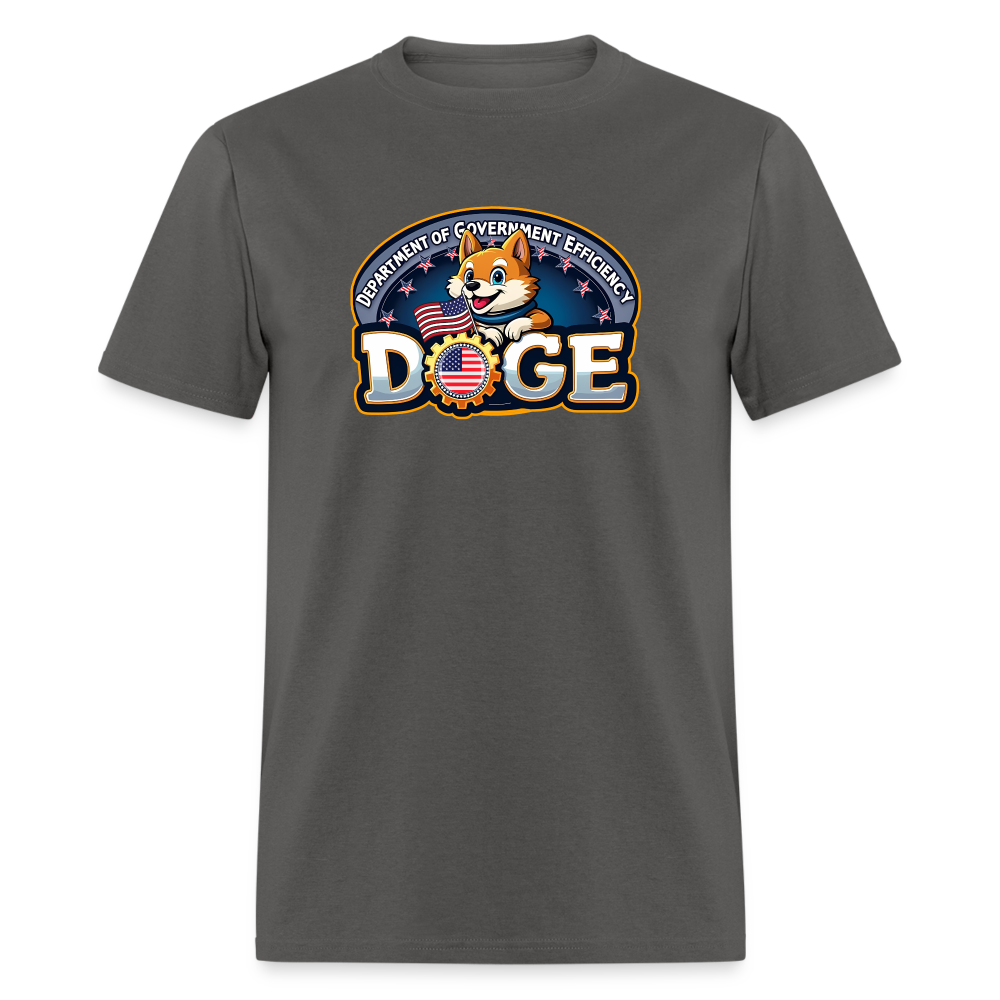 (DOGE) Department of Government Efficiency Classic T-Shirt - charcoal