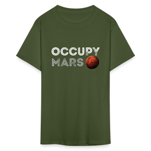 Occupy Mars Unisex Classic T-Shirt - military green