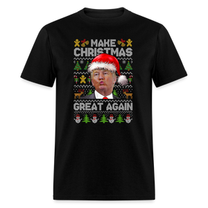 Make Christmas Great Again Trump Classic T-Shirt - black