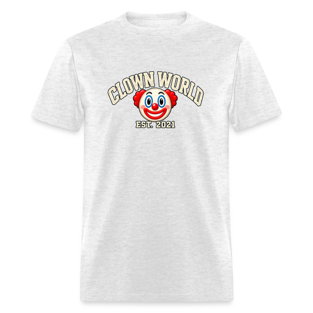 Clown World Est. 2021 Classic T-Shirt - light heather gray
