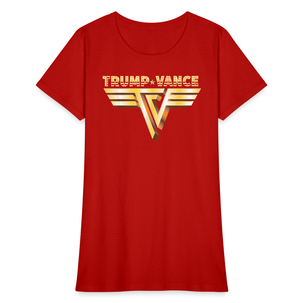 Trump/Vance Women's T-Shirt - red