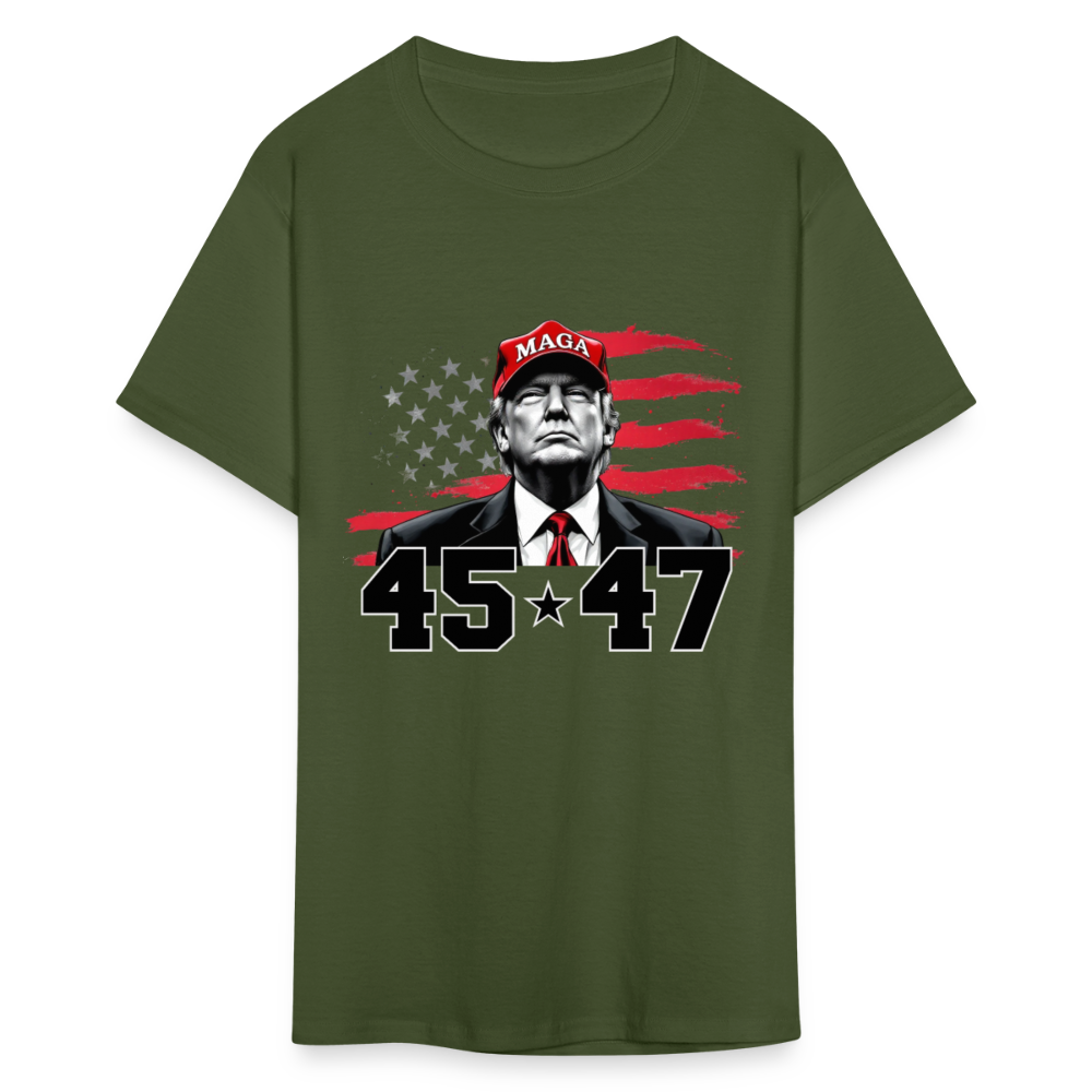 45 47 Trump Men's Classic T-Shirt - military green