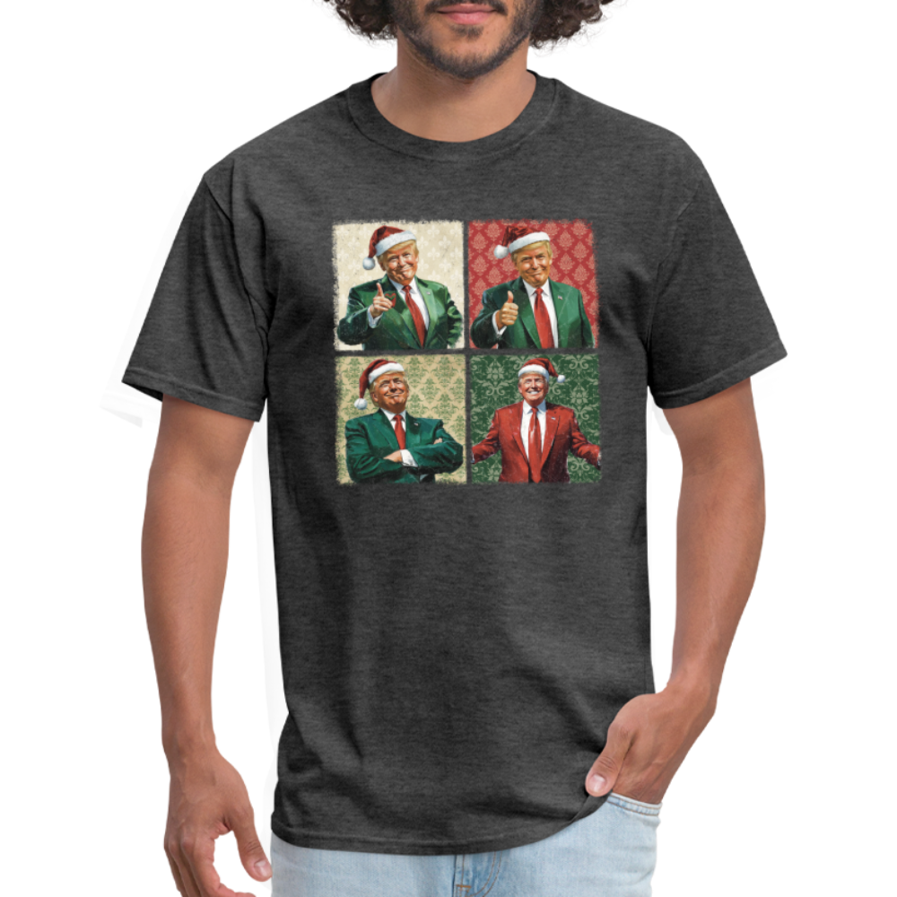 Trump Christmas Unisex Classic T-Shirt - heather black