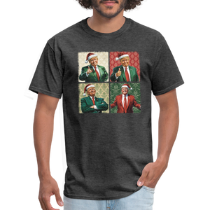 Trump Christmas Unisex Classic T-Shirt - heather black