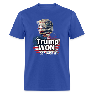 Trump Won, Get Over It Unisex Classic T-Shirt - royal blue