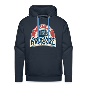 Trump's Snowflake Removal Service Men’s Premium Hoodie - navy