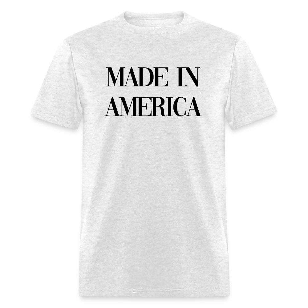 Made In America Classic T-Shirt - light heather gray