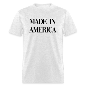 Made In America Classic T-Shirt - light heather gray