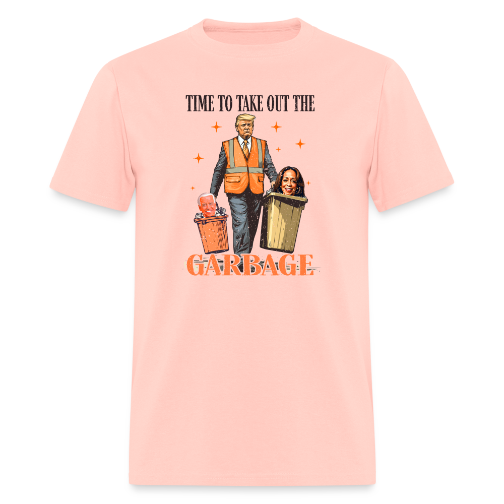 Time To Take Out The Garbage Unisex Classic T-Shirt - blush pink 