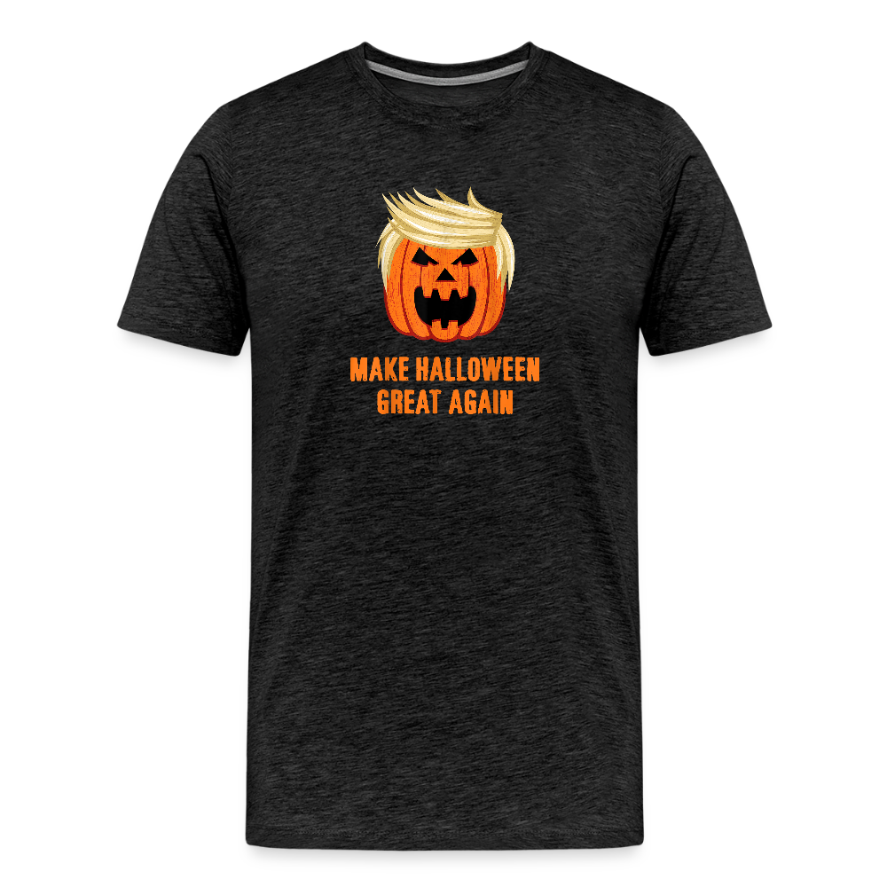 Make Halloween Great Again Men's Premium T-Shirt - charcoal grey