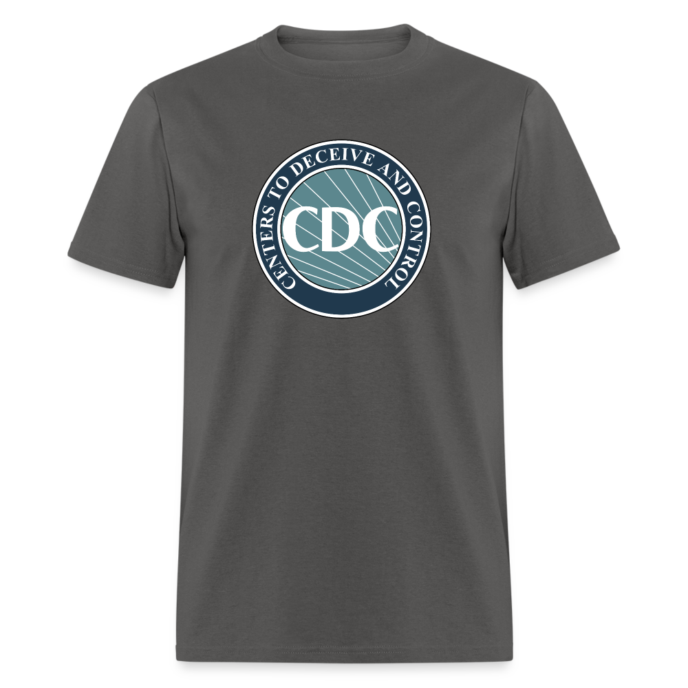 CDC - Centers to Deceive and Control Unisex Classic T-Shirt - charcoal