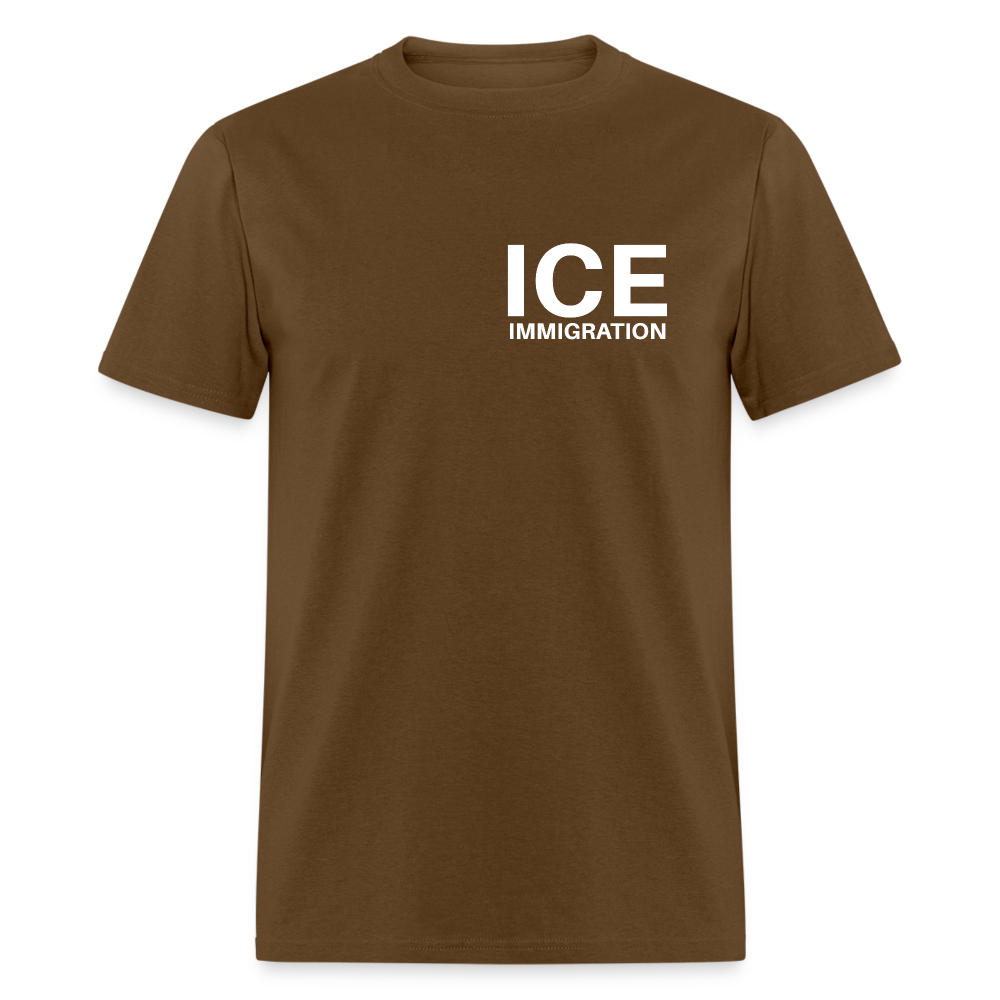 ICE Immigration Unisex Classic T-Shirt - brown