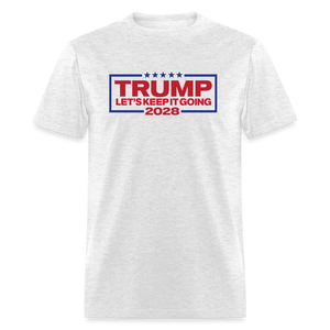 Trump For President 2028 Funny Classic T-Shirt - light heather gray