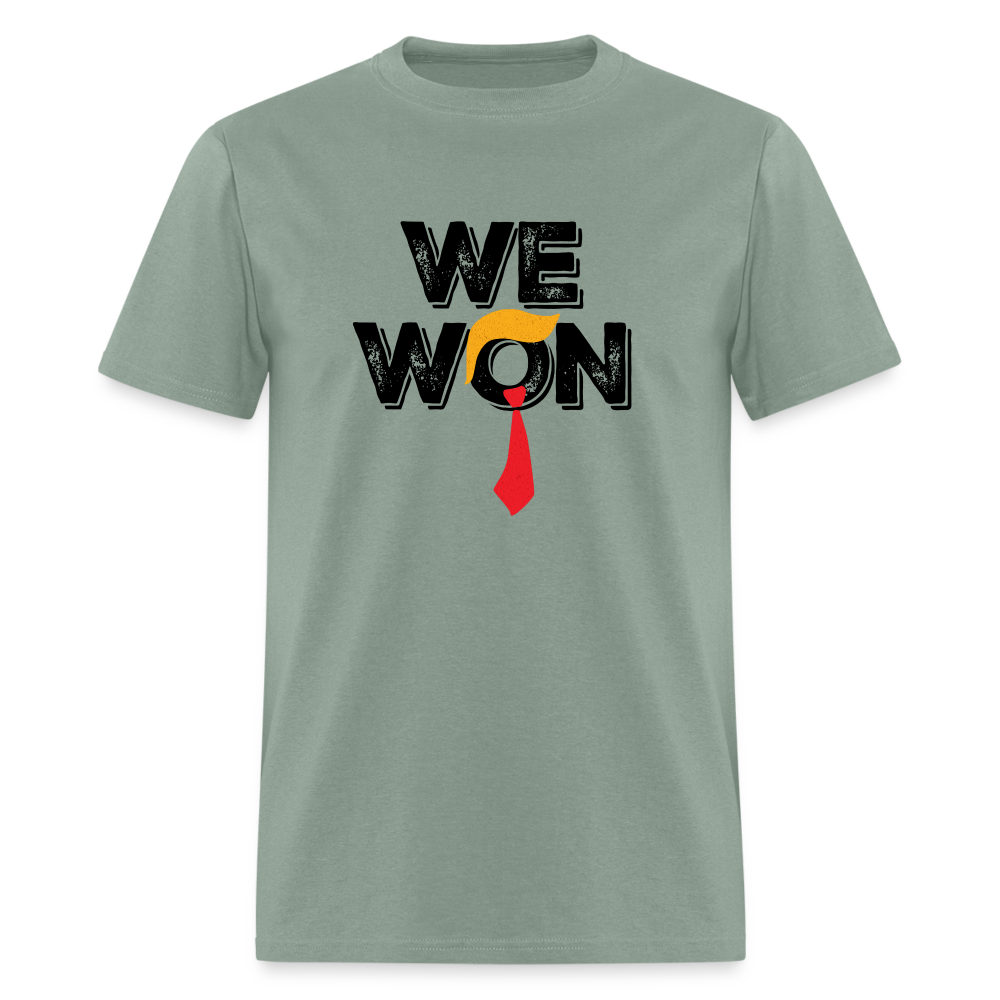 We Won - Unisex Classic T-Shirt - sage