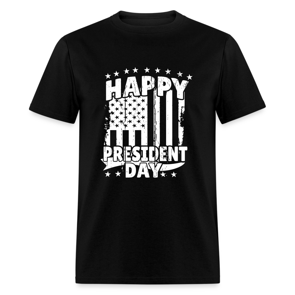 Happy President Day Unisex Classic T-Shirt - black