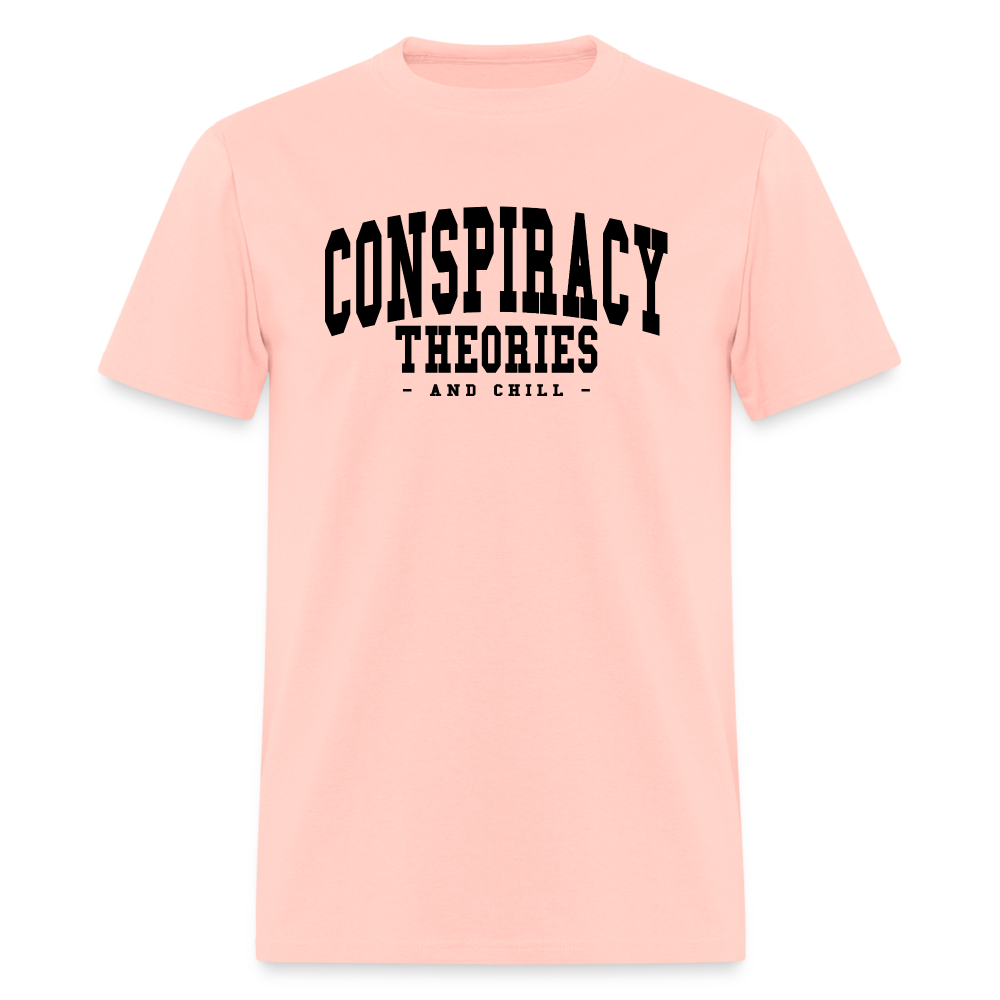 Conspiracy theories and chill Unisex Classic T-Shirt - blush pink 