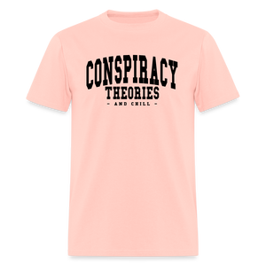 Conspiracy theories and chill Unisex Classic T-Shirt - blush pink 