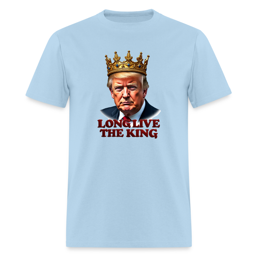 Donald Trump "Long Live The King" Unisex Classic T-Shirt - powder blue