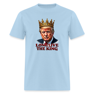 Donald Trump "Long Live The King" Unisex Classic T-Shirt - powder blue