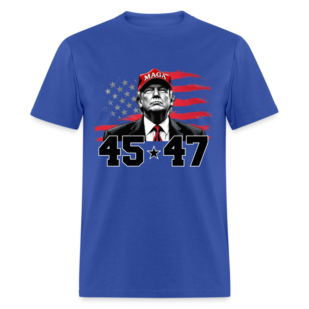 45 47 Trump Men's Classic T-Shirt - royal blue