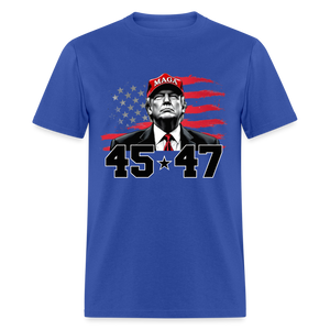 45 47 Trump Men's Classic T-Shirt - royal blue