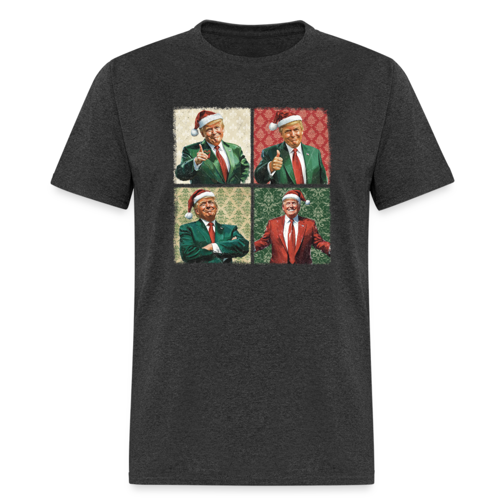 Trump Christmas Unisex Classic T-Shirt - heather black