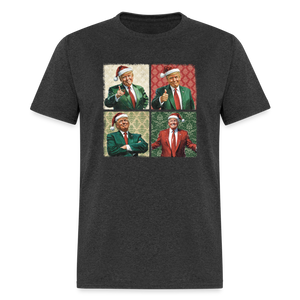 Trump Christmas Unisex Classic T-Shirt - heather black