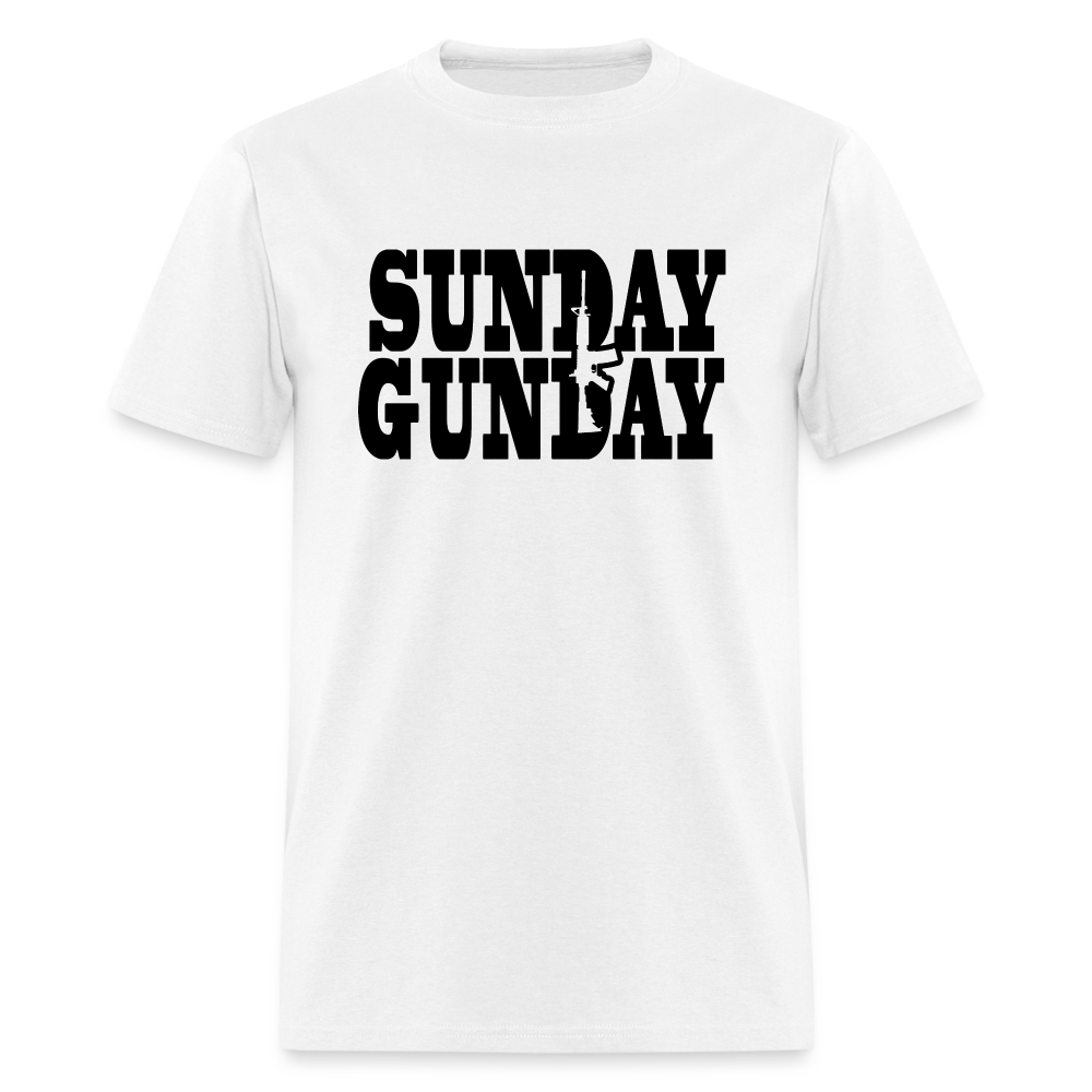 Sunday Gunday Classic T-Shirt - white