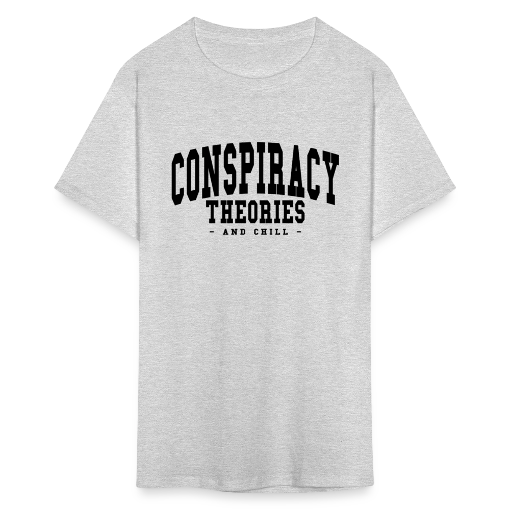 Conspiracy theories and chill Unisex Classic T-Shirt - heather gray