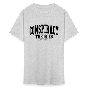 Conspiracy theories and chill Unisex Classic T-Shirt - heather gray