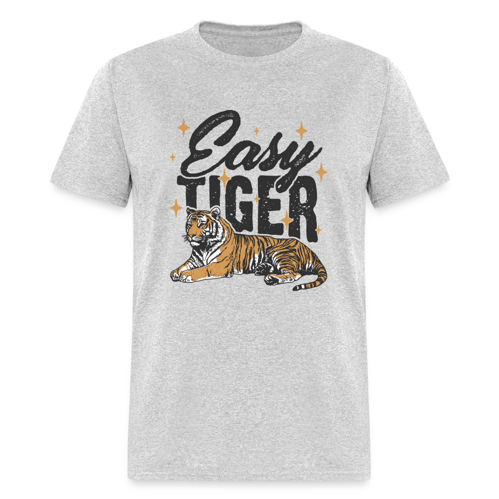 Easy Tiger Retro Funny Classic T-Shirt - heather gray