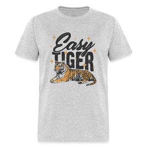 Easy Tiger Retro Funny Classic T-Shirt - heather gray